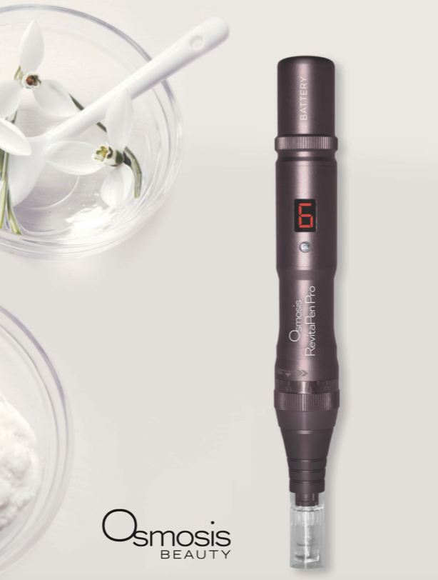 Nanoneedling RevitaPen Pro for Facial Infusion treatment at Spa La La in Austin